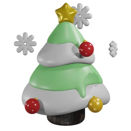 Árbol de Navidad  3D Icon