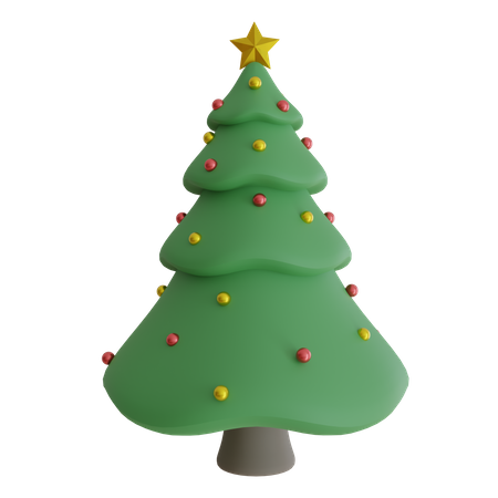 Árbol de Navidad  3D Icon