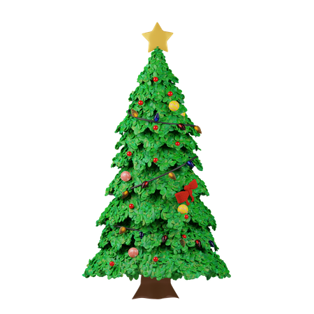 Árbol de Navidad  3D Icon