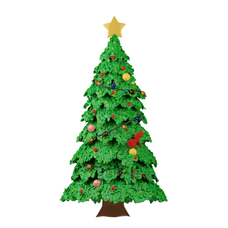 Árbol de Navidad  3D Icon