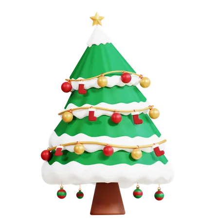 Árbol de Navidad  3D Icon