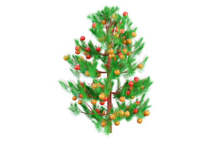 Árbol de Navidad  3D Icon