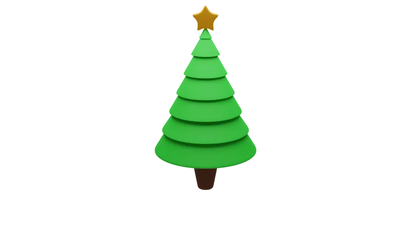 Árbol de Navidad  3D Icon