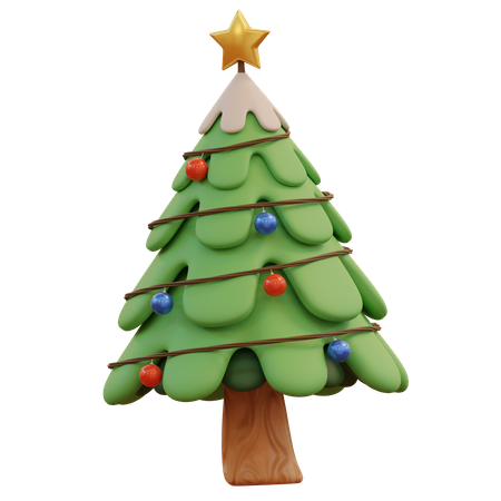 Árbol de Navidad  3D Icon