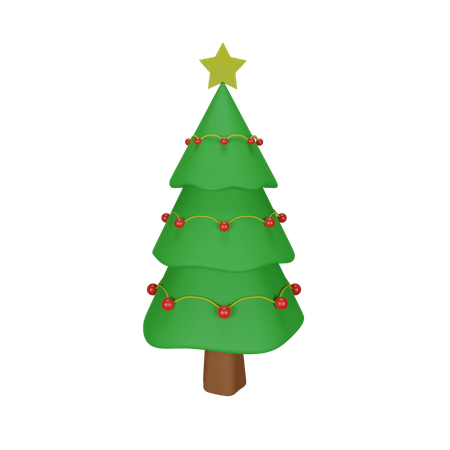 Árbol de Navidad  3D Icon