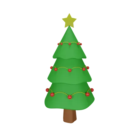 Árbol de Navidad  3D Icon