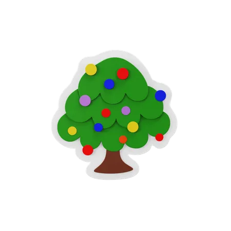 Árbol de Navidad  3D Icon