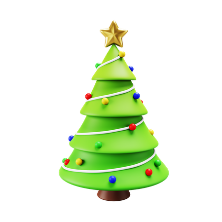 Árbol de Navidad  3D Icon