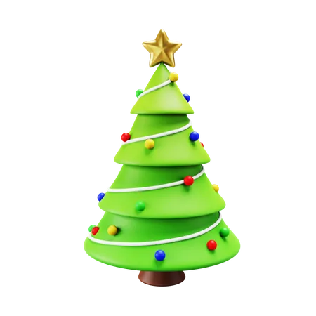 Árbol de Navidad  3D Icon