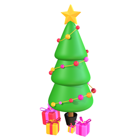 Árbol de Navidad  3D Icon