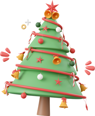 Árbol de Navidad  3D Icon