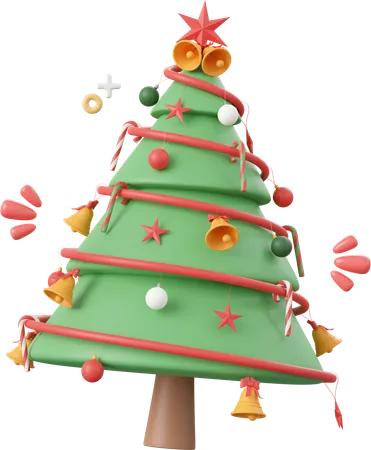 Árbol de Navidad  3D Icon