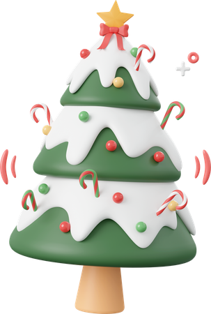 Árbol de Navidad  3D Icon