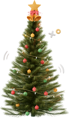 Árbol de Navidad  3D Icon