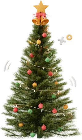 Árbol de Navidad  3D Icon