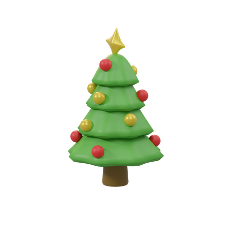 Árbol de Navidad  3D Icon