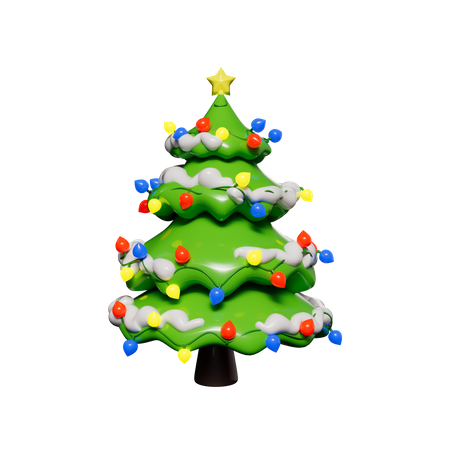 Árbol de Navidad  3D Icon