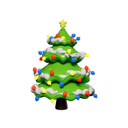 Árbol de Navidad  3D Icon