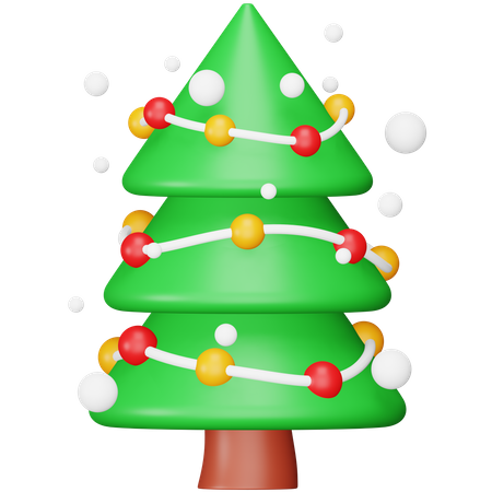 Árbol de Navidad  3D Icon