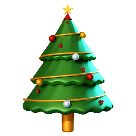 Árbol de Navidad  3D Icon