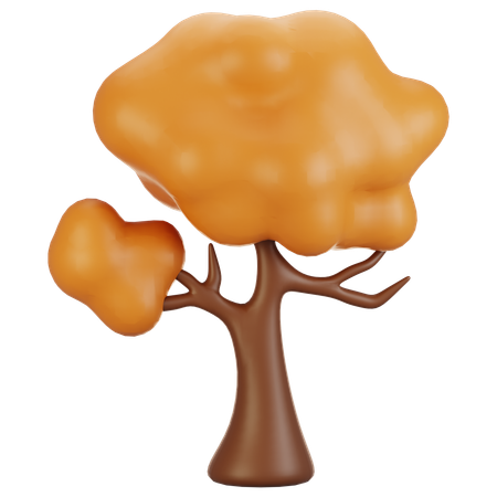 Árbol de otoño  3D Icon