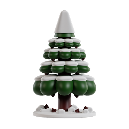 Árbol de piña  3D Icon