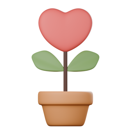 Árbol del amor  3D Icon