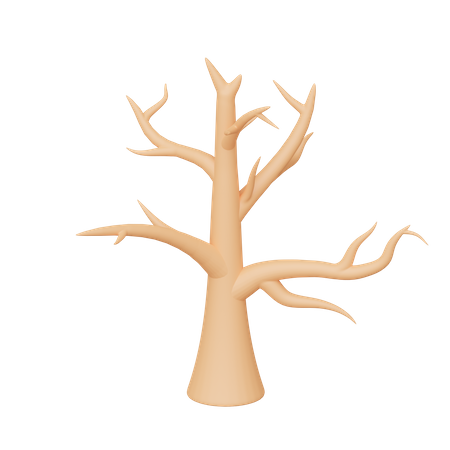 Árbol desnudo  3D Icon