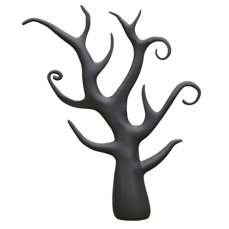 Arbol tenebroso  3D Icon