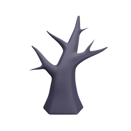 Árbol aterrador  3D Icon