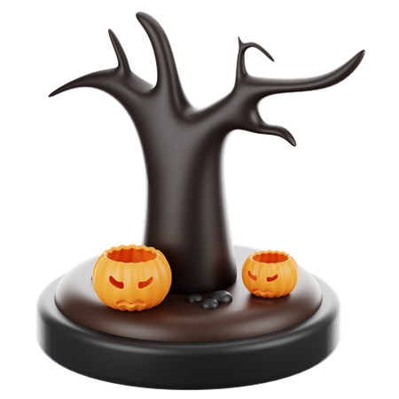 Árbol muerto  3D Icon