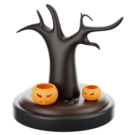 Árbol muerto  3D Icon