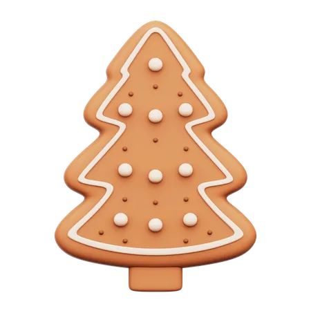 Pan de jengibre de árbol  3D Icon