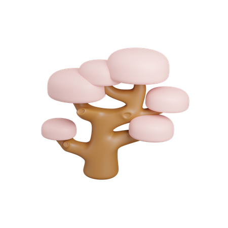 Arbol de Sakura  3D Icon