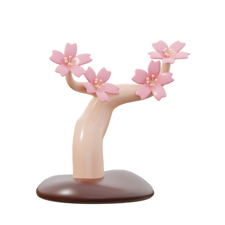 Arbol de Sakura  3D Icon