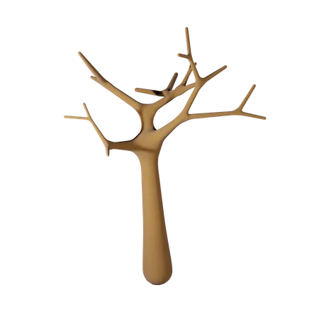 Árbol seco  3D Icon