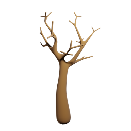 Árbol seco  3D Icon