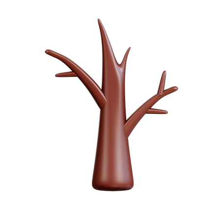 Árbol seco  3D Icon