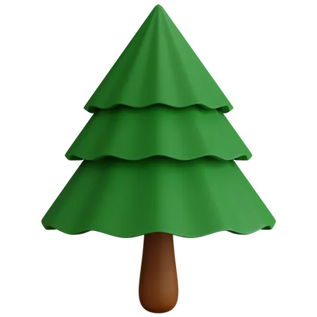 Árbol verde  3D Icon