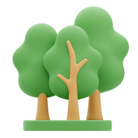 Árboles  3D Icon