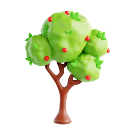Árboles frutales  3D Icon