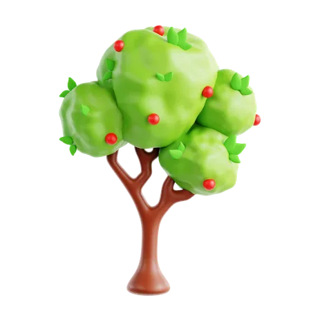 Árboles frutales  3D Icon