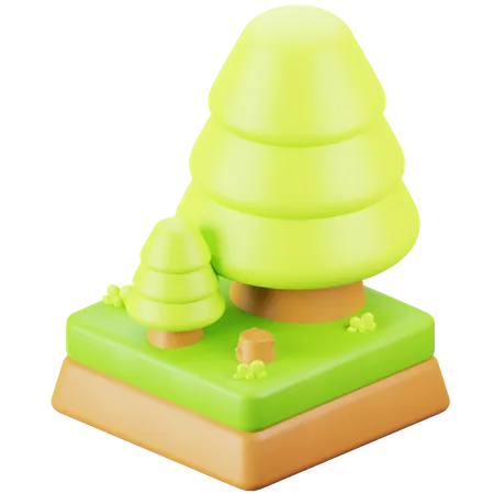 Arbre  3D Icon