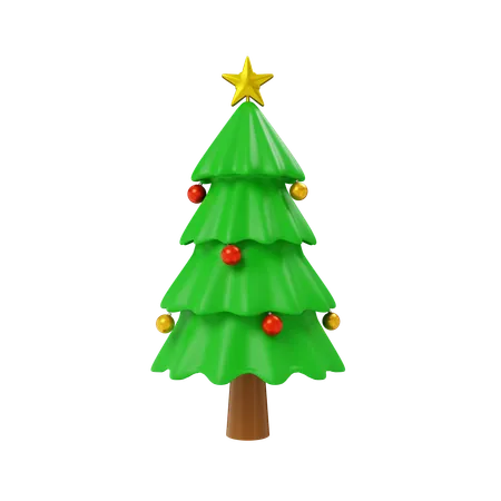 Sapin de Noël  3D Icon