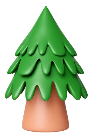 Sapin de Noël  3D Icon