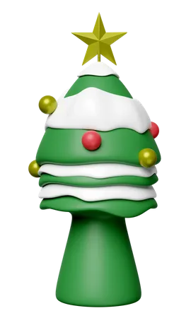 Sapin de Noël  3D Icon