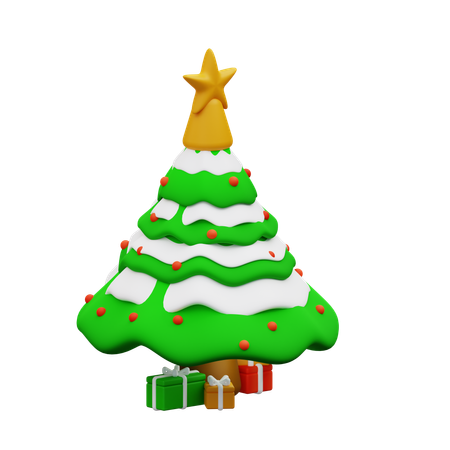 Sapin de Noël  3D Icon