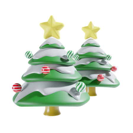 Sapin de Noël  3D Icon