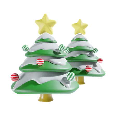 Sapin de Noël  3D Icon