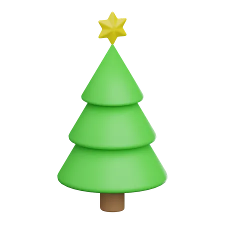 Sapin de Noël  3D Icon